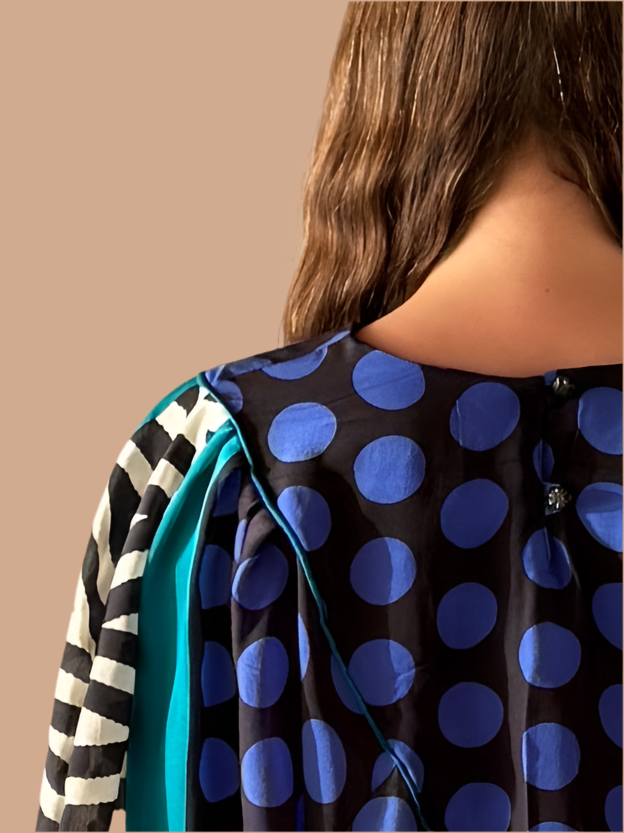 Blusa Carlota 80`s
