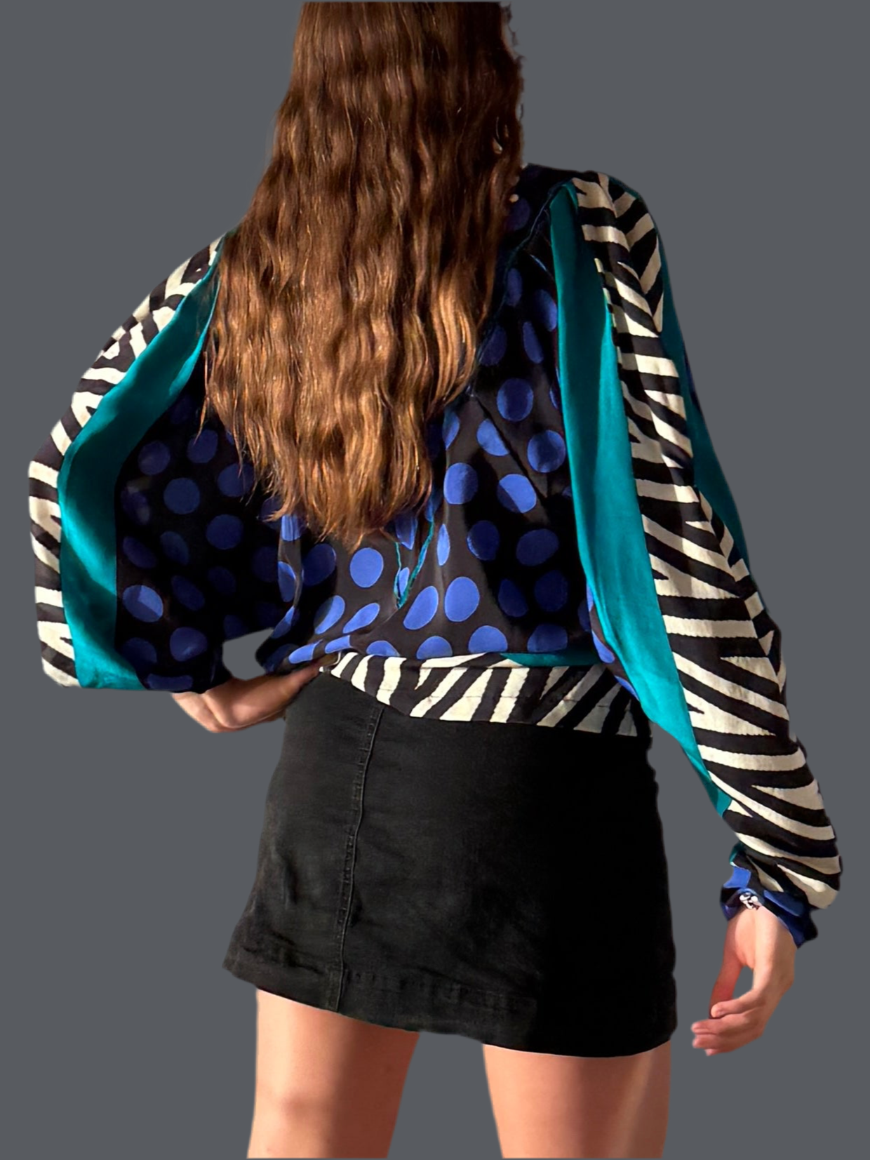 Blusa Carlota 80`s