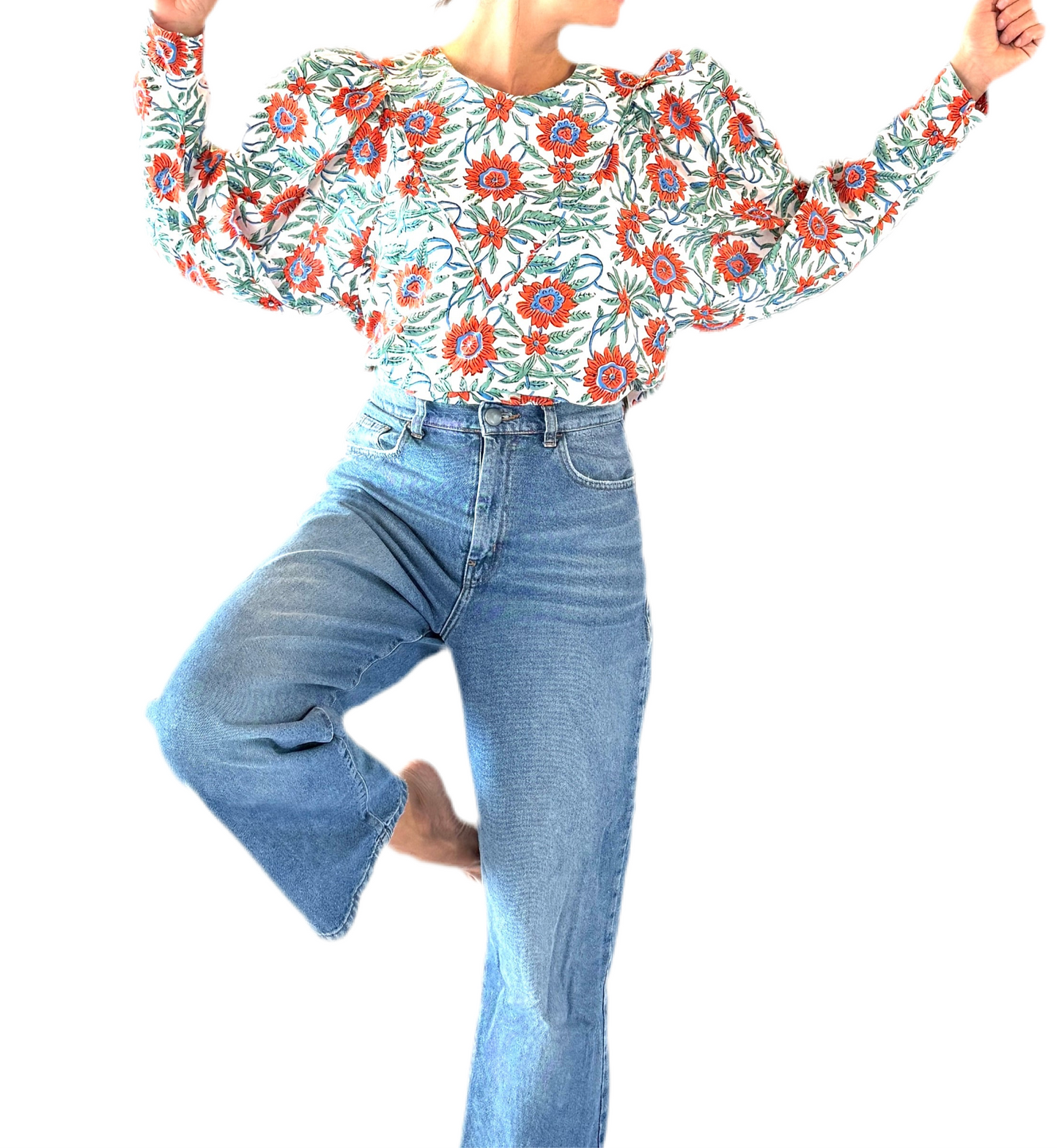 Blusa Carlota Passiflora