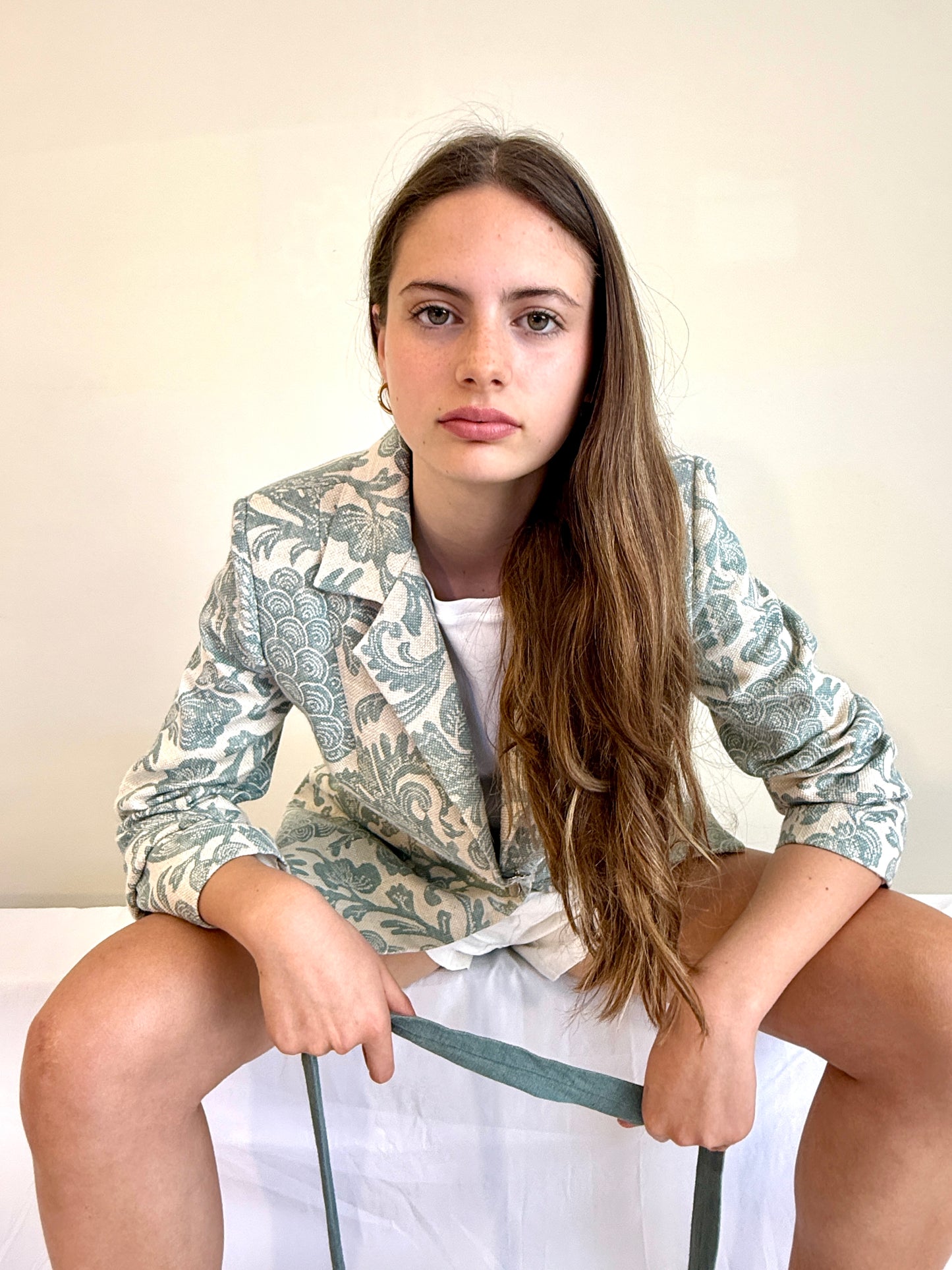 Blazer mujer lino
