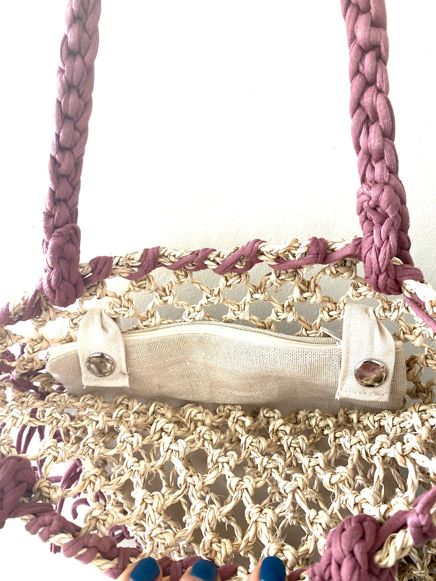 Pilwa bolso morado