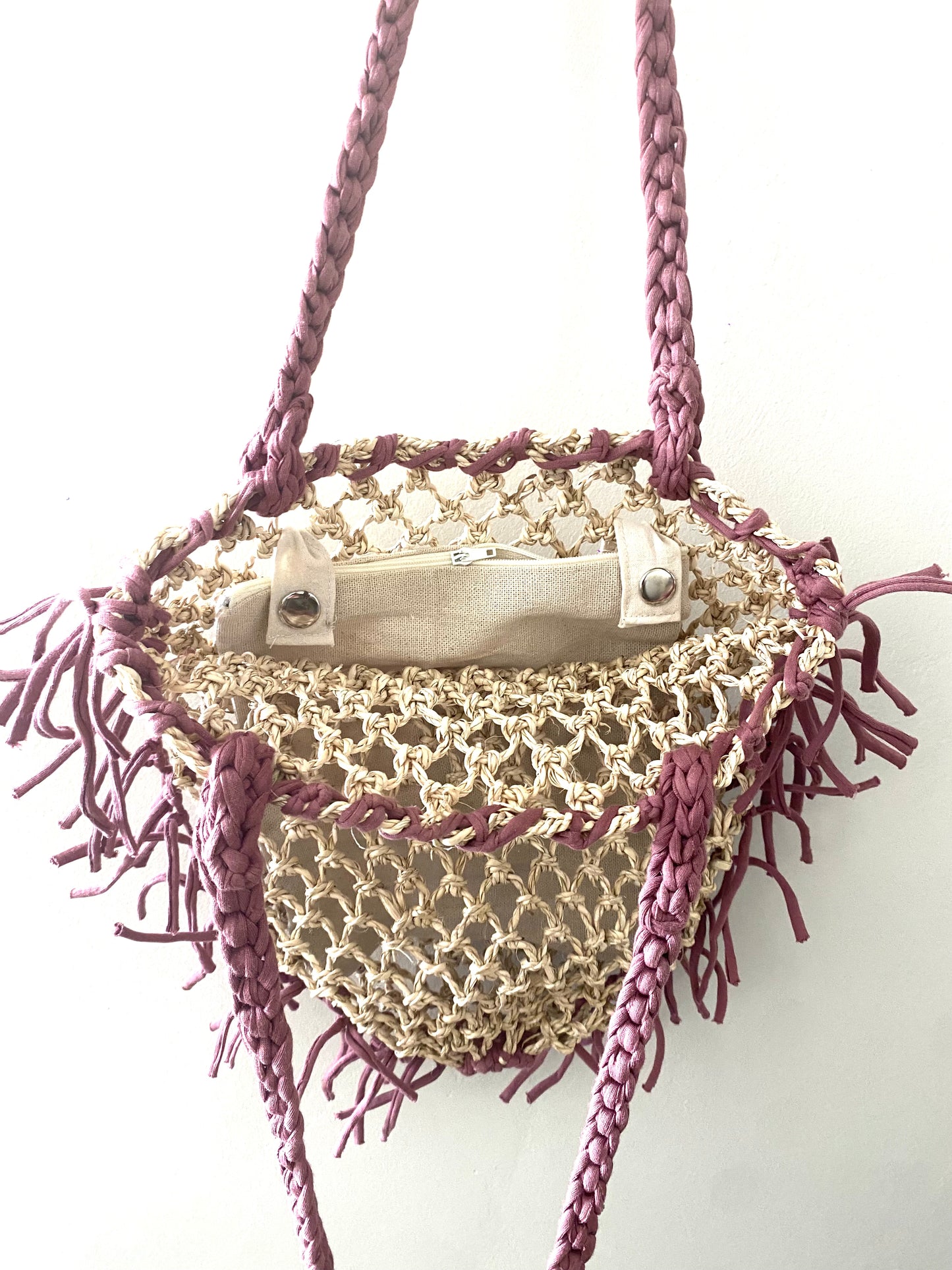 Pilwa bolso morado